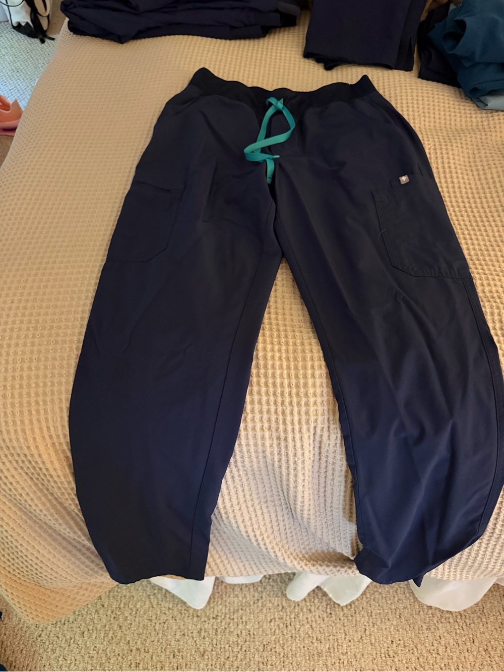 FIGS FreeX Yola Skinny Scrub Pant Navy